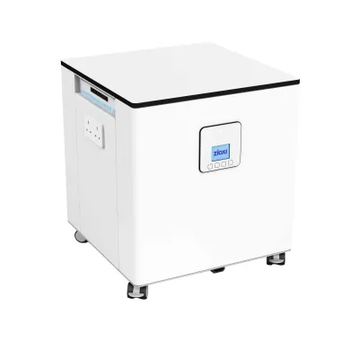 Kühlschrank, Kühlbox, Mobil, Rollen, LED-Display