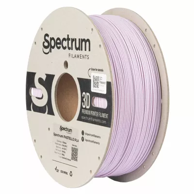 3D-Druck-Filament, PLA, Pastellrosa, Spule, Filamenten-Rolle
