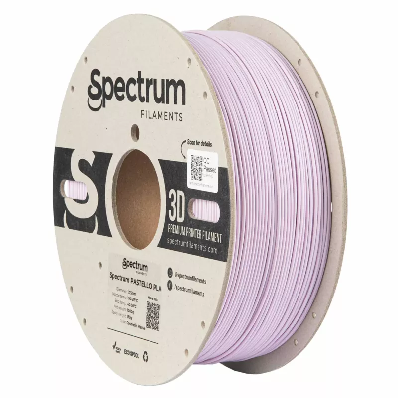 3D-Druck-Filament, PLA, Pastellrosa, Spule, Filamenten-Rolle