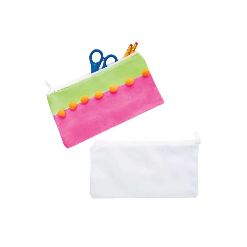 Schminktasche, Make-up-Tasche, Zubehörtasche, Reißverschluss-Tasche, Farbige Tasche