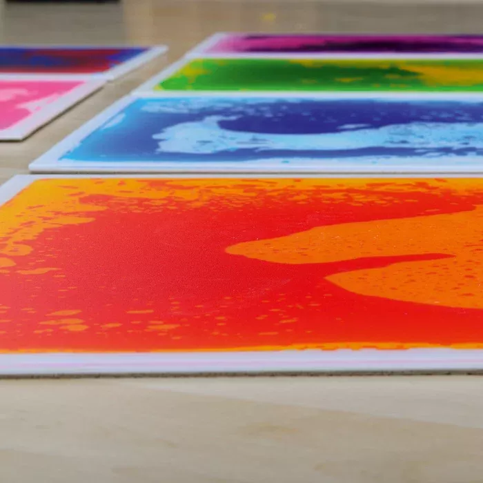 farbenprint, kunstprint, poster, leuchtende farben, abstrakt