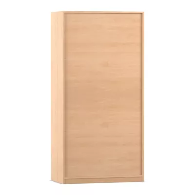 Schrank, Holz, helles Holz, Schranktür, freistehend