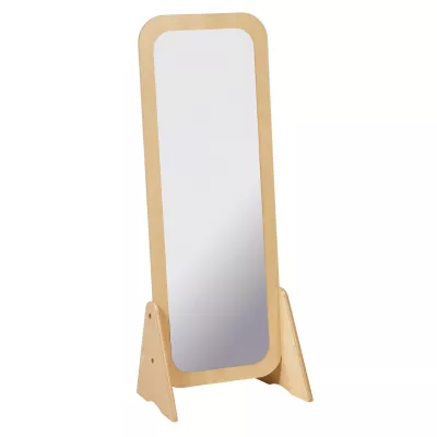 Spiegel, Standspiegel, Holzrahmen, Kleiderspiegel, Vollglas