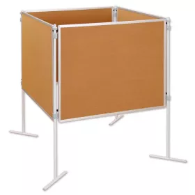 Profi-Stellwände Komplett-Set B: Raute in Kork