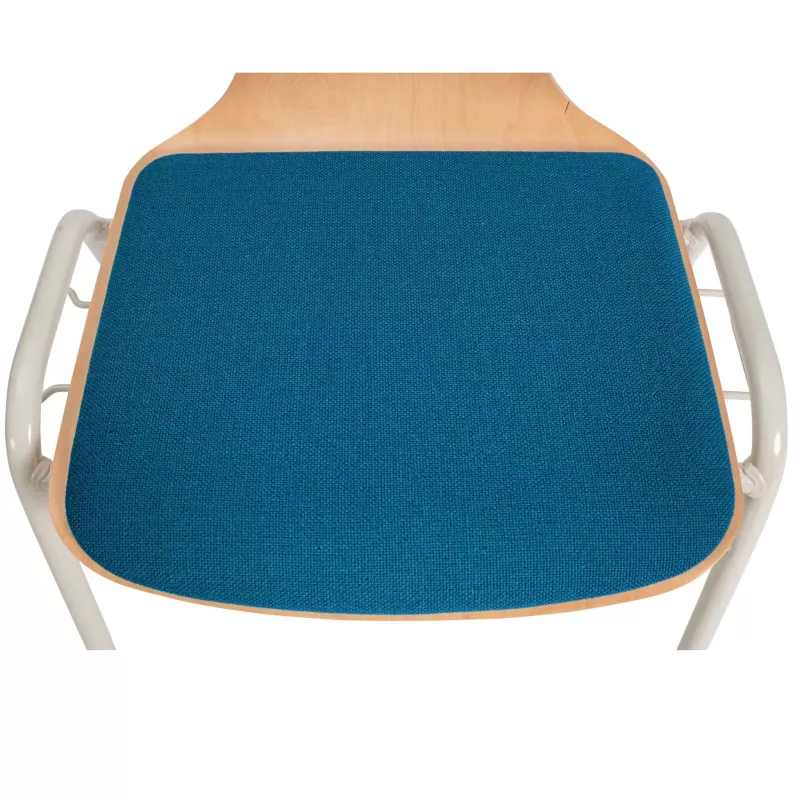 Stuhlpolster, Sitzkissen, Blau, Polsterbezug, Kissenfüllung