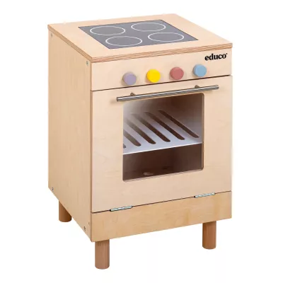Kinderküche, Holz, Natur, Backofen, Stovetop, Spielküche
