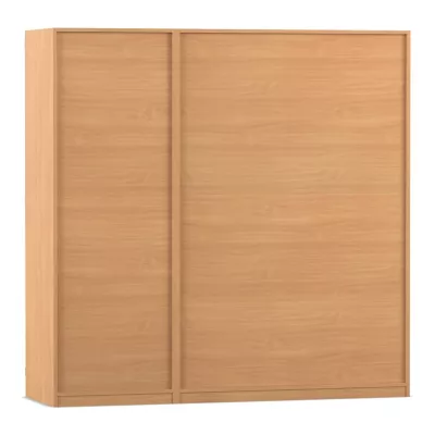 Schrank, Schiebetür, Birke, Holzoberfläche, Kleiderschrank