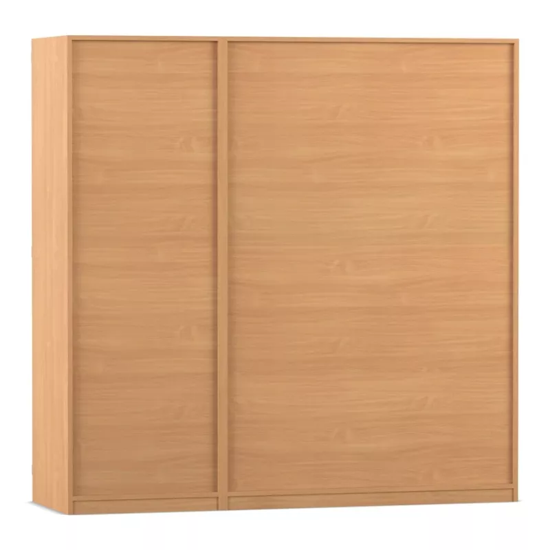 Schrank, Schiebetür, Birke, Holzoberfläche, Kleiderschrank