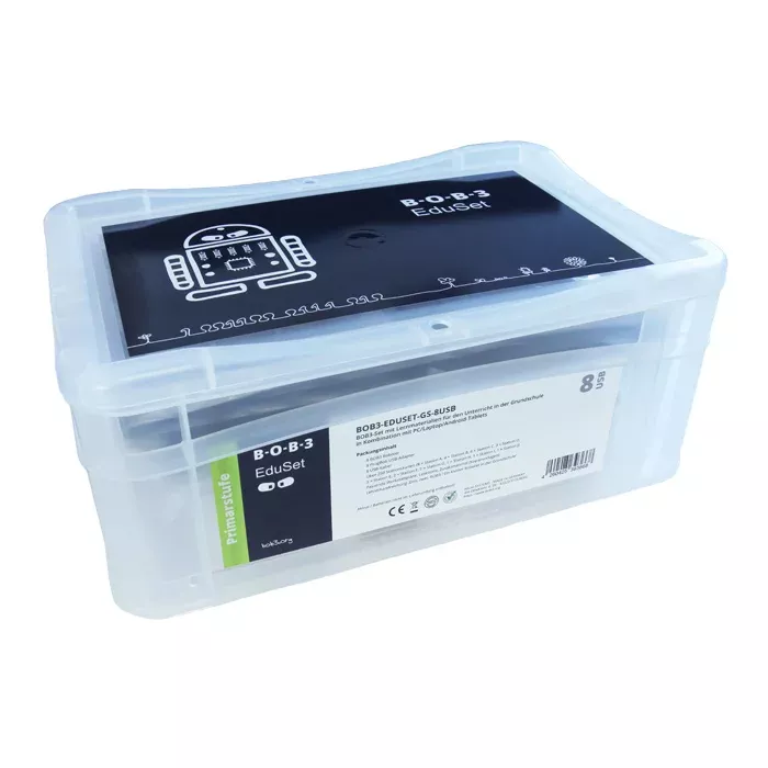 EduSet, B-O-B-3, Kunststoffbox, Aufbewahrungsbox, Bildungskit