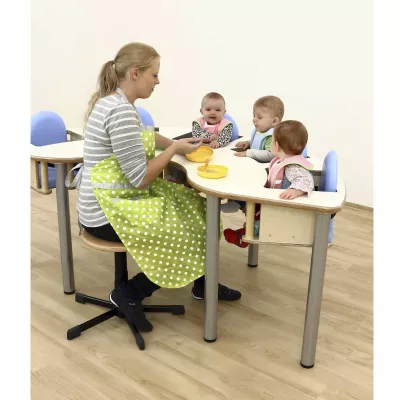 Kinderstuhl, Kindergruppe, Kinderstuhl-Set, Küche/Esszimmer, Spielzeugbesteck