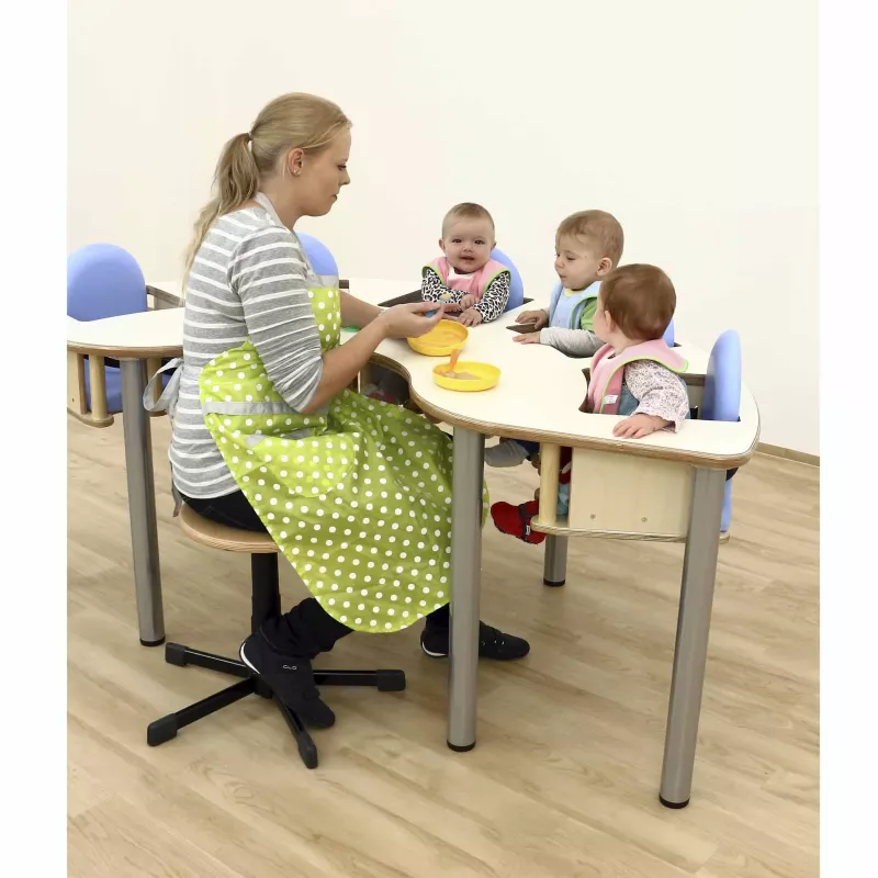 Kinderstuhl, Kindergruppe, Kinderstuhl-Set, Küche/Esszimmer, Spielzeugbesteck