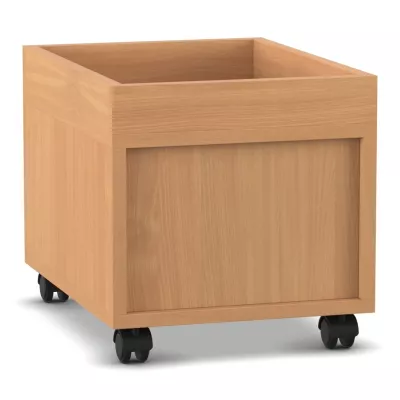 Holzkasten, Küchenwagen, Rollwagen, Mobilbox, Holzoptik