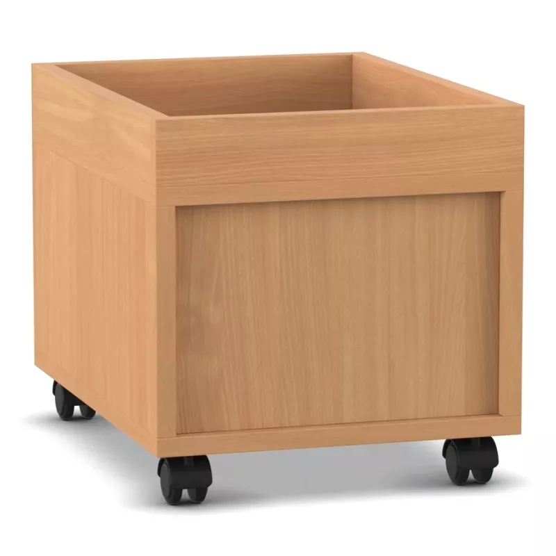 Holzkasten, Küchenwagen, Rollwagen, Mobilbox, Holzoptik
