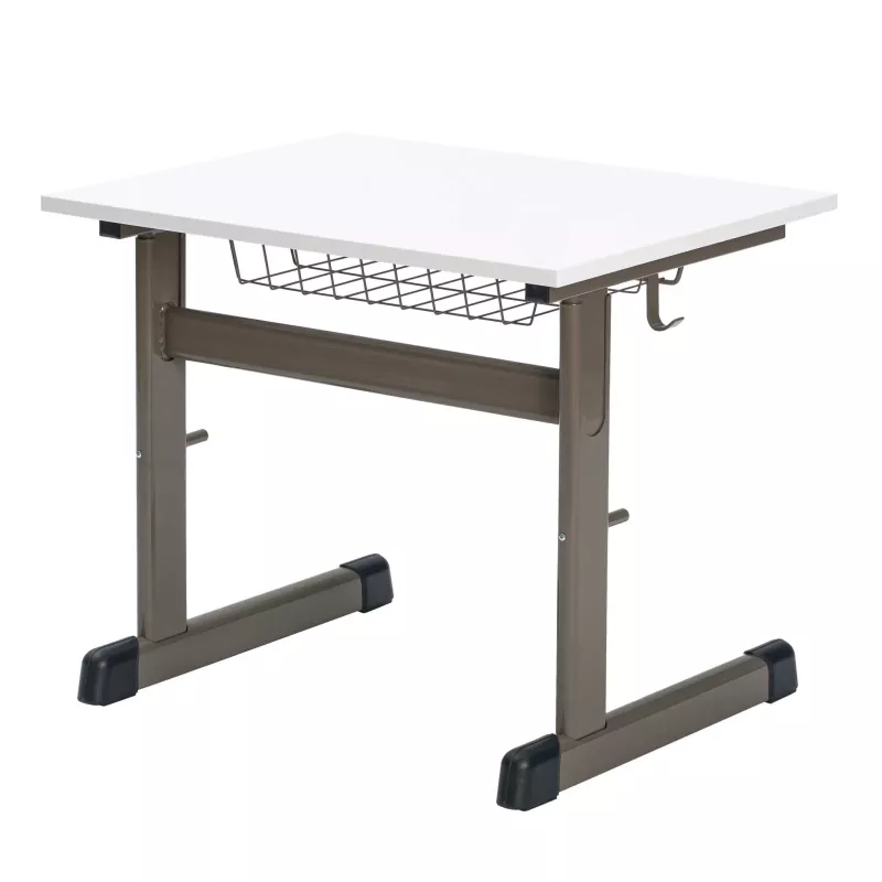 Schreibtisch, Tischgestell, Arbeitsplatz, Korbkorbhalter, Metallgestell