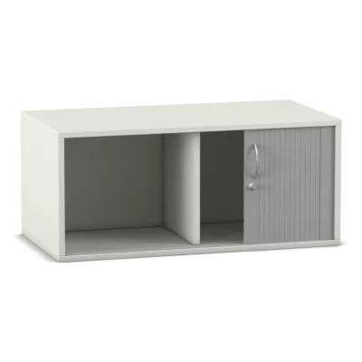 Aufsatz-Rollladenschrank, 41,1 x 94,4 cm, mit Mittelwand
