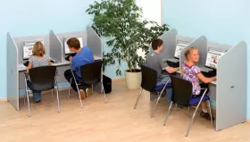 Individual-Arbeitsplatz einzeln