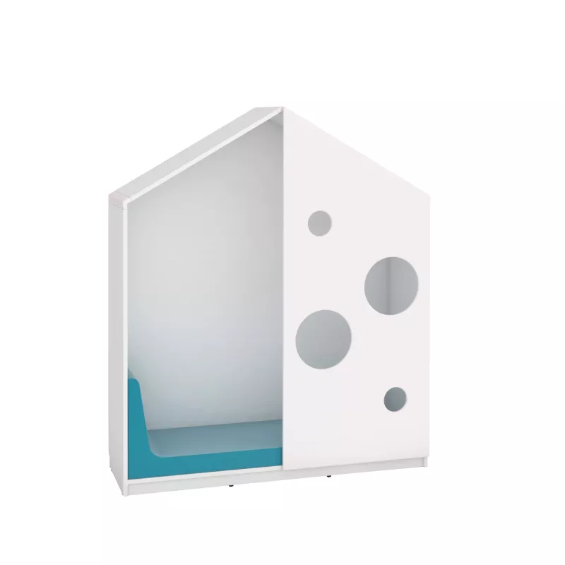 Kinderbett, Stockbett, Stoff-/Holzbettausstattung, Bett mit Locheingang, Hochbett-Design