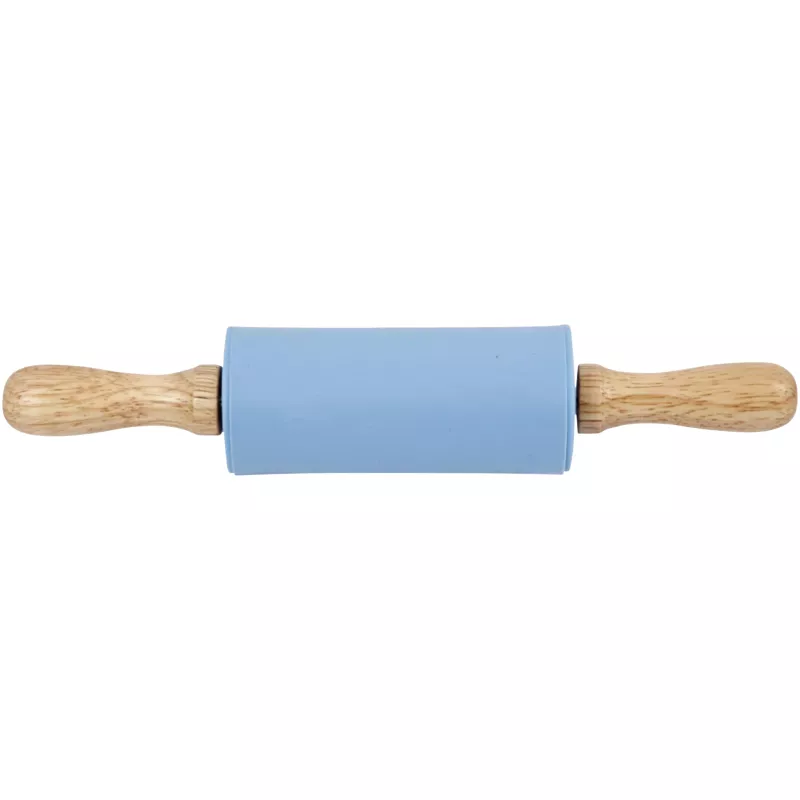 Rolling pin, Holzgriffe, Blau, Küchengerät, Ausrollrolle