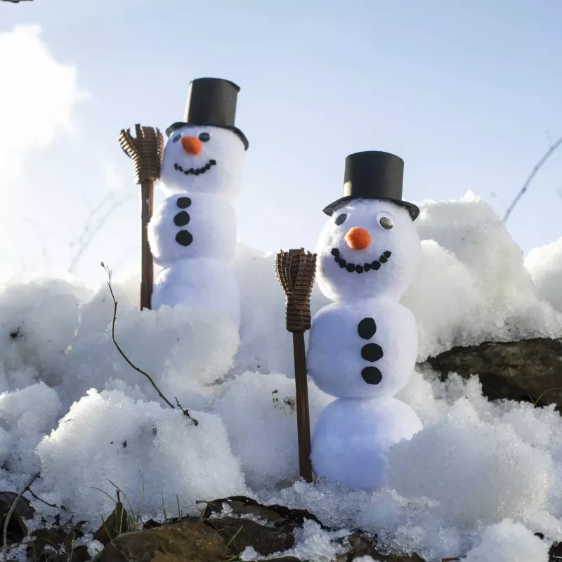 Schneemann, Winterdeko, Schneemänner, Schnee, Dekoration