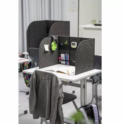 Workspace divider, Desk organizer, Study desk, Pencil case, Chairs