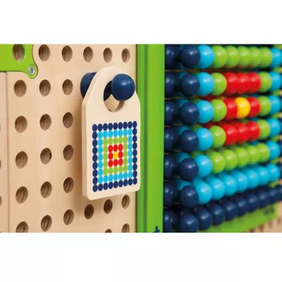 Holzspielzeug, Sortierwürfel, Abakus, Griffgriff, Pädagogisches Spielzeug