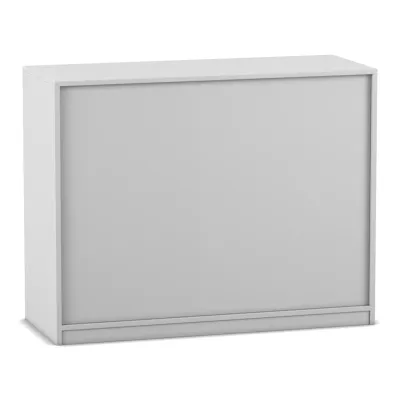Schrank, Schwebebildschirm?, Rollcontainer, Kleiderschrank, weiß