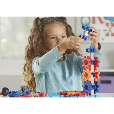 Bausteine, Konstruktionsspielzeug, Gears, Klemmzahnrad, Baukasten