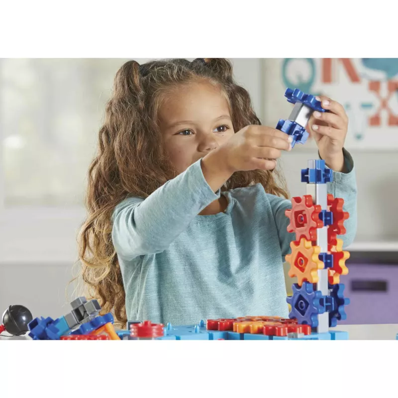 Bausteine, Konstruktionsspielzeug, Gears, Klemmzahnrad, Baukasten