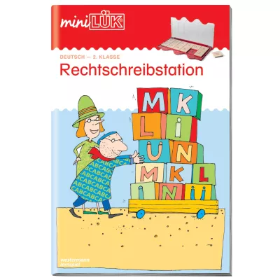 Lernspielzeug, Buch, Rechtschreibung, Bauklötze, Kinderbuch