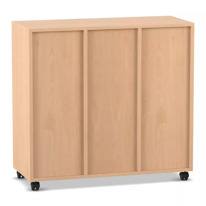 Kasten, Schrank, Holz, Rollwagen, Holzschrank