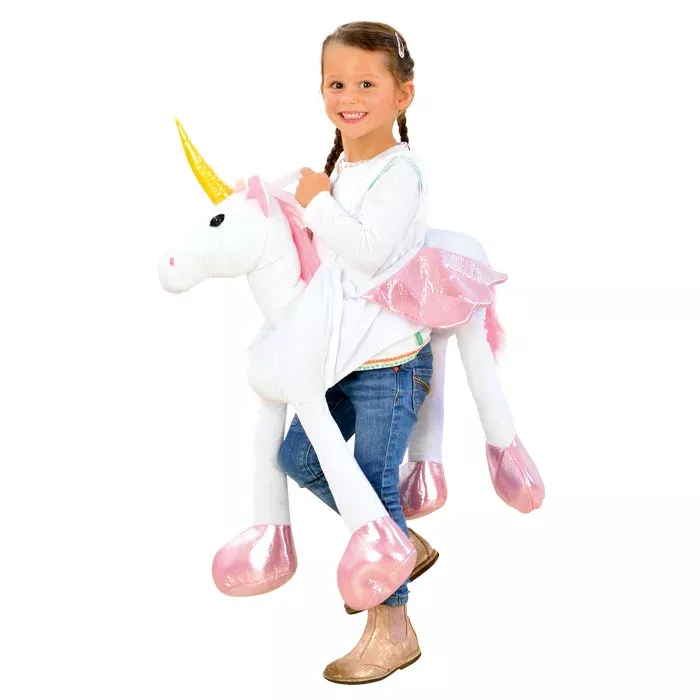 Einhorn, Plüsch, Kinder Spielzeug, Kostüm, rosa Mähne