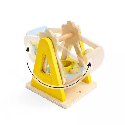 Holzspielzeug, Puzzle, Dreieck, Gelb, Motorik