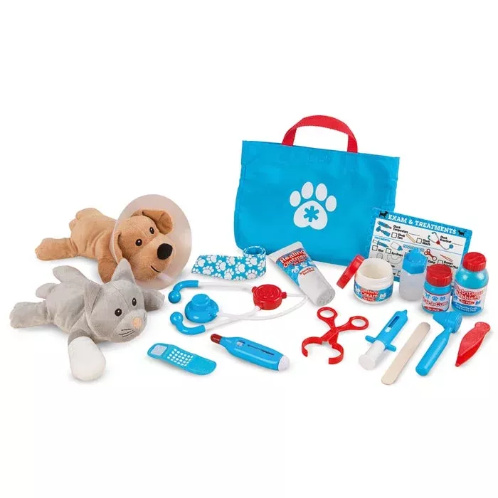 Spielzeugsatz, Tierarztdose, Medizinische Spielzeuge, Puppe, Klinikset