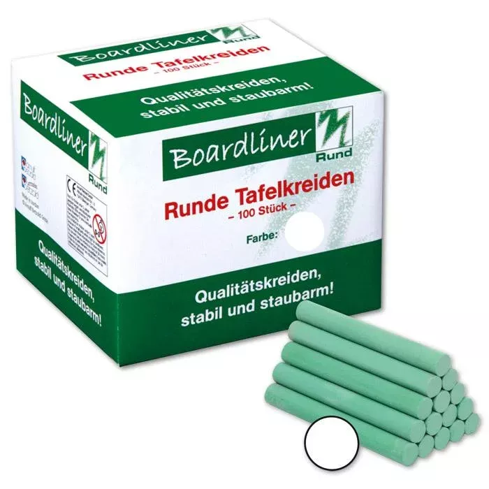 Kreidesticks, Tafelkreide, Runde Kreide, Chalk, Schulkreide