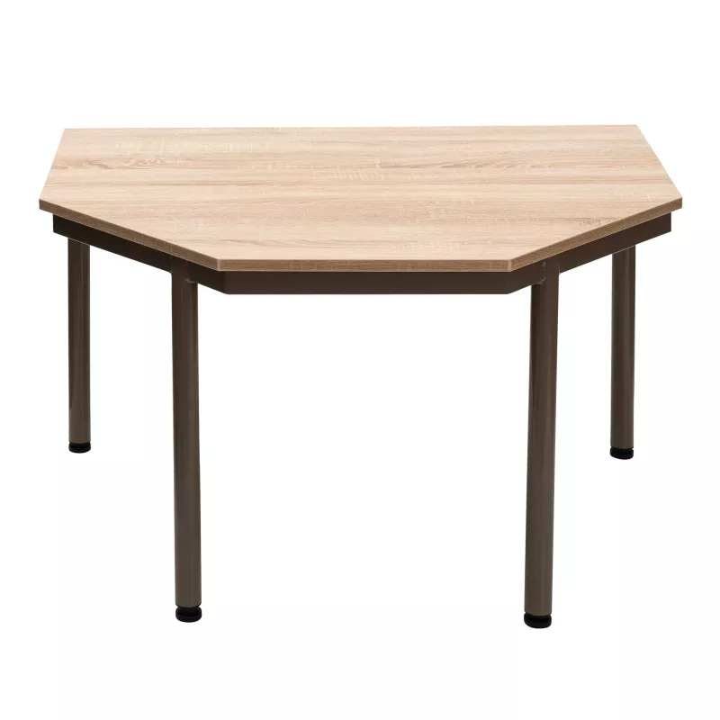 Eck-Tisch, Holzplatte, Vier Beine, Runde Ecken, Möbel