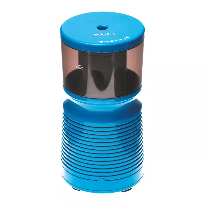 Schreibtisch-Luftbefeuchter, Luftbefeuchter, Kühler, Schwarz-transparentes Behälter, Blau