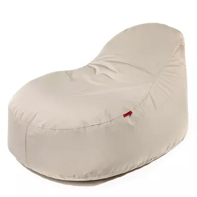 Sitzsack, Pouf, Beige, Kissenhocker, Gemütlich