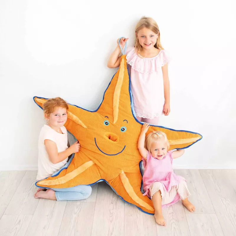 Stern, Kinderdecke, Kinderkissen, Sternenspielzeug, Stofftuch