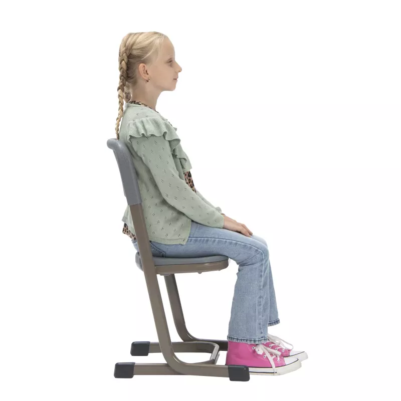 Schulstuhl, Schülersitz, Knickstuhl, Hockerstuhl, Kinderstuhl