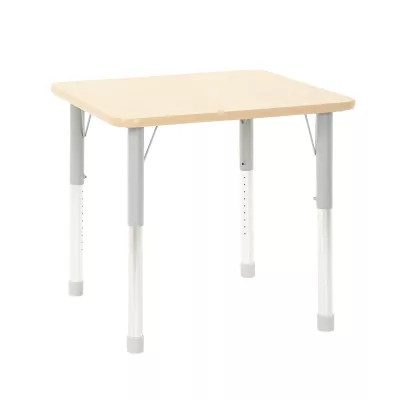 Schreibtisch, Klapptisch?, Beine verstellbar, Holzplatte, Metallbeine