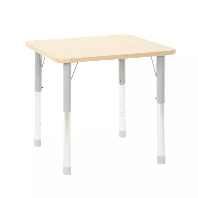 Schreibtisch, Klapptisch?, Beine verstellbar, Holzplatte, Metallbeine