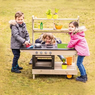 Käsegrill?, Kinderküche?, Spielküche, Holzküche, Outdoor-Spielküche