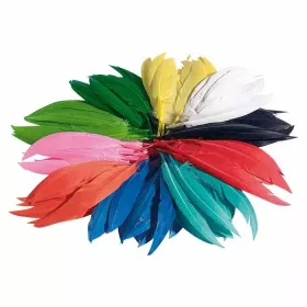 Bunte Federmischung