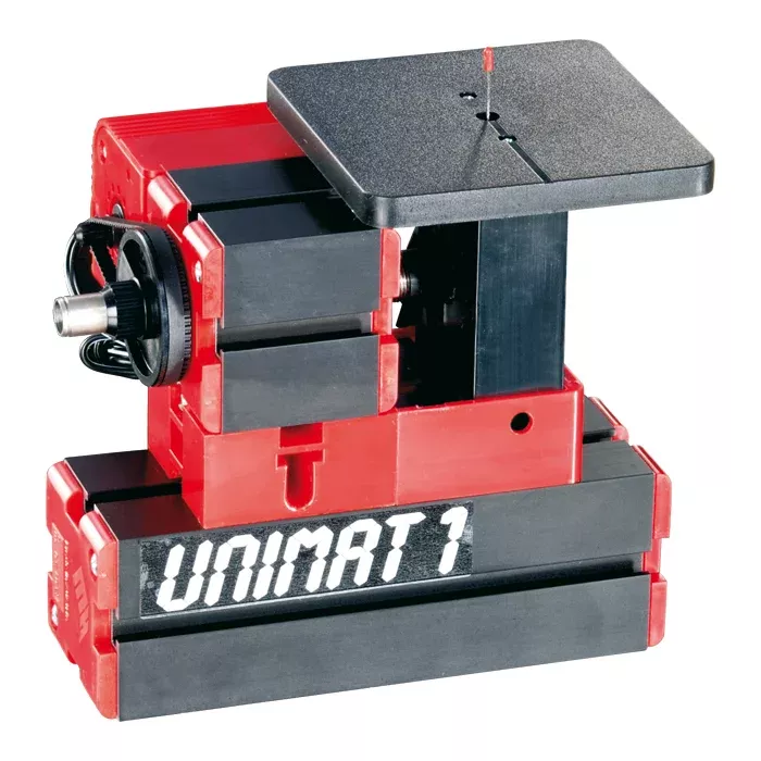 3D-printer accessory, rot-schwarz, Modulhalter, Bauteil, Drechselement