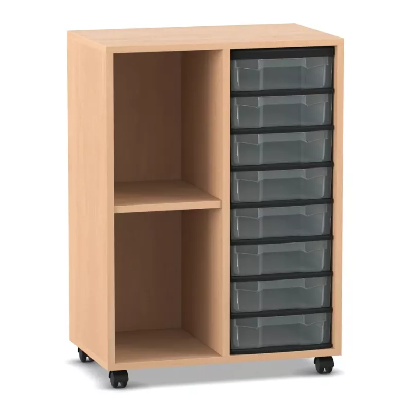 Möbel, Schubladen, Rollcontainer, Holz, Aufbewahrung