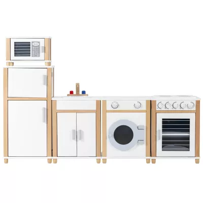 Küche, Spielzeug, Küchenset, Holz, Kleinteile