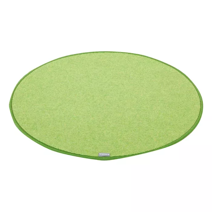 Teppich, Rund, Grün, Kuschelteppich, Küchen-/Wohnbereich