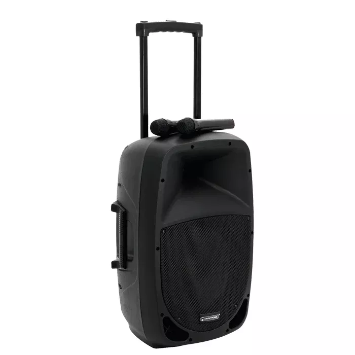 tragbarer lautsprecher, rolling speaker, mikrofon?