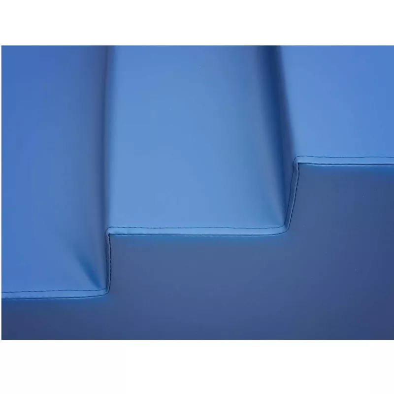 sofa, blau, leder, NAht, armlehne