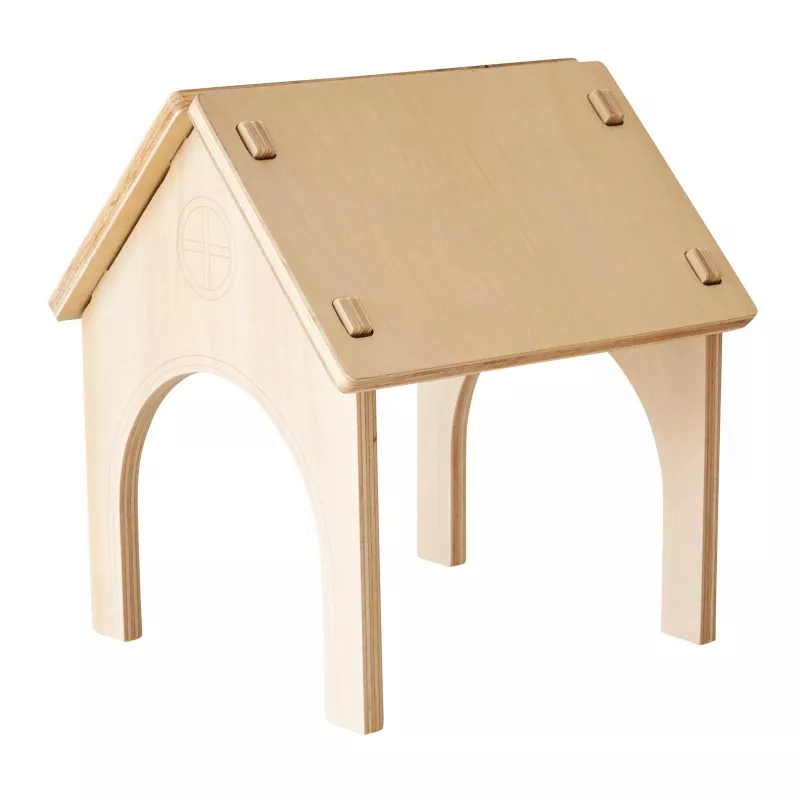 Holzhaus, Kinderhaus, Holzspielzeug, Kreativspielzeug, Miniaturhaus